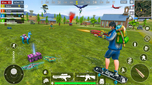 اسکرین شات 3 بازی Fire Grand Battle Royale Games