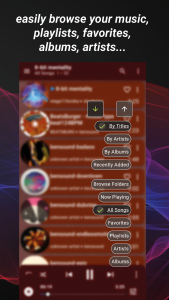 اسکرین شات برنامه Audio Visualizer Music Player 7
