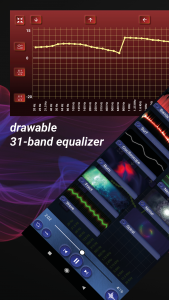 اسکرین شات 3 برنامه Audio Visualizer Music Player