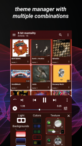 اسکرین شات 8 برنامه Audio Visualizer Music Player
