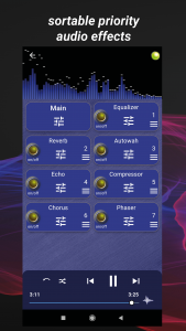 اسکرین شات برنامه Audio Visualizer Music Player 5