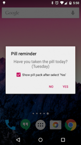 اسکرین شات برنامه Lady Pill Reminder  ® 7