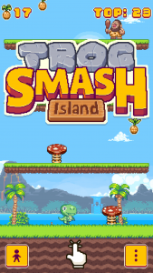 اسکرین شات بازی Trog Smash Island 1