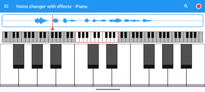 اسکرین شات برنامه برنامه تغییر صدا(Voice changer with effects ) 8