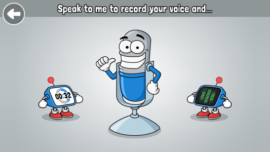 اسکرین شات 1 برنامه VoiceTooner - Voice changer