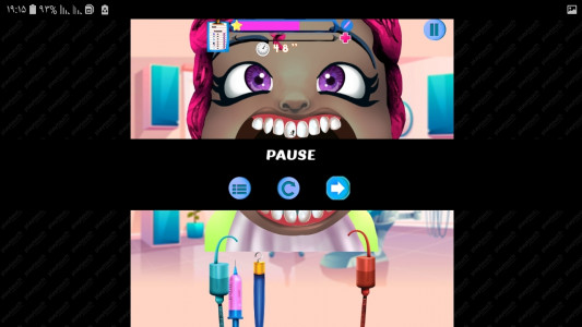 اسکرین شات بازی دندان پزشکی کودکان: دکتر بازی 6