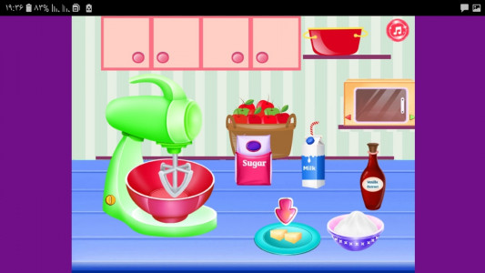 اسکرین شات بازی بازی آشپزی و پختن کیک پرنسس وینسی 14