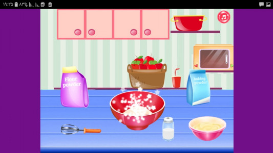 اسکرین شات بازی بازی آشپزی و پختن کیک پرنسس وینسی 1