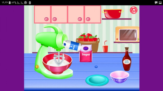 اسکرین شات بازی بازی آشپزی و پختن کیک پرنسس وینسی 5