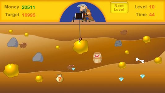 اسکرین شات بازی Gold Miner - Classic Gold Miner 1