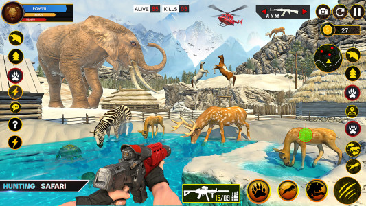 اسکرین شات برنامه Deer Hunting Games Sniper 3d 5