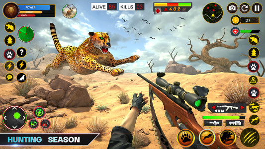 اسکرین شات برنامه Deer Hunting Games Sniper 3d 4