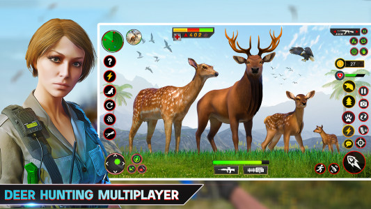 اسکرین شات برنامه Deer Hunting Games Sniper 3d 2