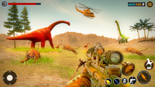 اسکرین شات برنامه Dino Hunt Animal Hunting Games 5