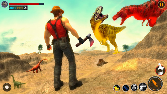 اسکرین شات برنامه Dino Hunt Animal Hunting Games 4