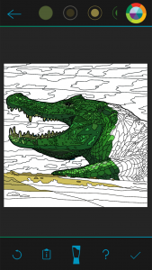اسکرین شات برنامه BBC Earth Colouring 3