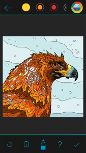 اسکرین شات برنامه BBC Earth Colouring 2