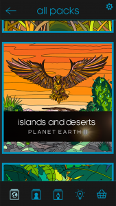 اسکرین شات برنامه BBC Earth Colouring 1