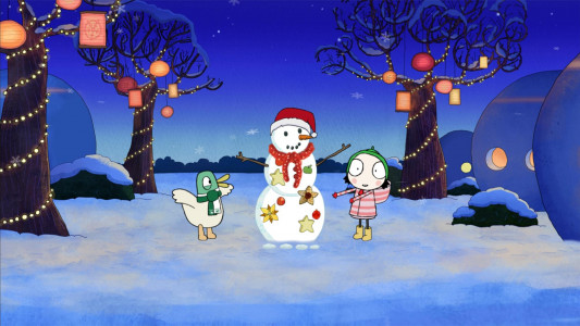 اسکرین شات بازی Sarah & Duck: Build a Snowman 6