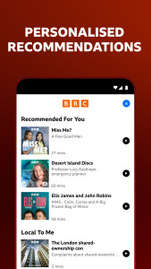 اسکرین شات 5 برنامه BBC Sounds: Radio & Podcasts