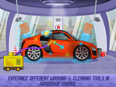 اسکرین شات برنامه Kids Sports Car Wash Garage 7