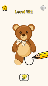 اسکرین شات 2 بازی Draw One Puzzle: Brain Games