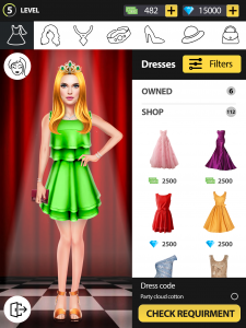 اسکرین شات بازی Fashion Game: Dressup & Makeup 6