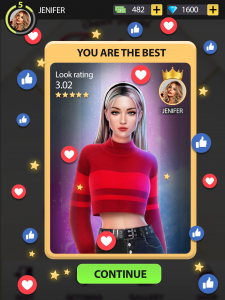 اسکرین شات بازی Fashion Game: Dressup & Makeup 3