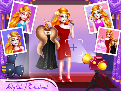 اسکرین شات برنامه Fashion Show: Beauty Salon Spa Makeover Games 4