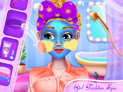 اسکرین شات برنامه Fashion Show: Beauty Salon Spa Makeover Games 1