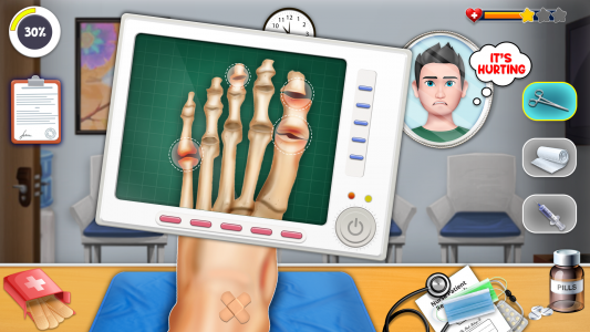 اسکرین شات بازی Foot Care: Offline Doctor Game 3