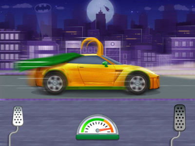 اسکرین شات بازی Superhero Car Wash Car Games 7