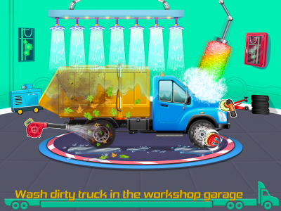 اسکرین شات برنامه Kids Truck Game Road Adventure 2