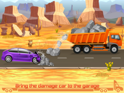 اسکرین شات برنامه Kids Truck Game Road Adventure 4
