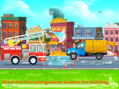 اسکرین شات برنامه Kids Truck Game Road Adventure 5