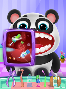 اسکرین شات بازی Little Unicorn Pet Doctor Dentist 4