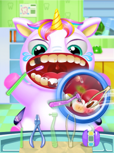 اسکرین شات بازی Little Unicorn Pet Doctor Dentist 7