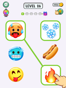 اسکرین شات 4 بازی Emoji Match Emoji Puzzle Game