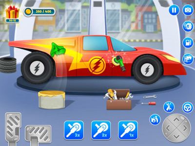 اسکرین شات برنامه Car Wash Games Car Washing 3