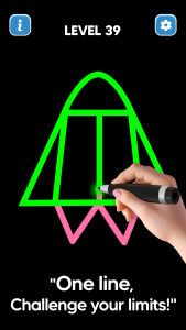 اسکرین شات 8 بازی Line Drawing: No Lift Puzzle
