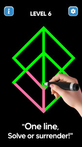 اسکرین شات 5 بازی Line Drawing: No Lift Puzzle