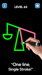 اسکرین شات 4 بازی Line Drawing: No Lift Puzzle