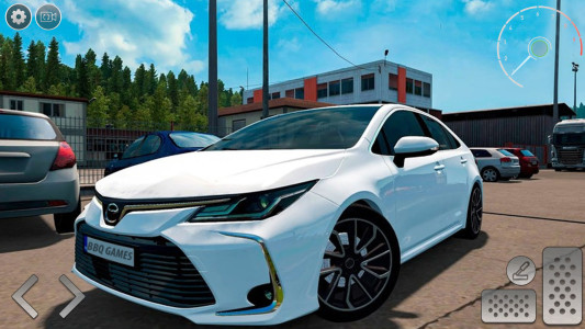اسکرین شات 6 بازی Corolla Car Parking Simulator