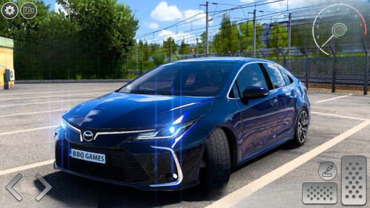 اسکرین شات 2 بازی Corolla Car Parking Simulator