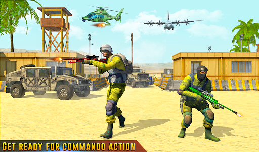اسکرین شات برنامه Anti Terrorist Army Commando Gun Shooting Mission 7