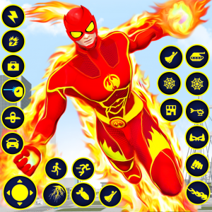 اسکرین شات برنامه Fire Hero Robot Rescue Mission 1