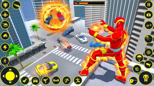 اسکرین شات برنامه Fire Hero Robot Rescue Mission 8