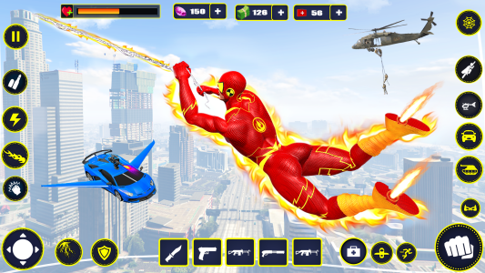 اسکرین شات 3 برنامه Fire Hero Robot Rescue Mission
