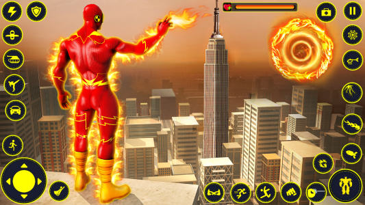 اسکرین شات برنامه Fire Hero Robot Rescue Mission 3