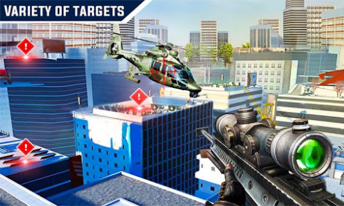 اسکرین شات برنامه Police Sniper Gangster Crime City Shooting Game 3